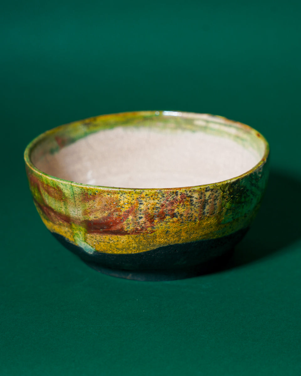 Summer Raku Tea Bowl