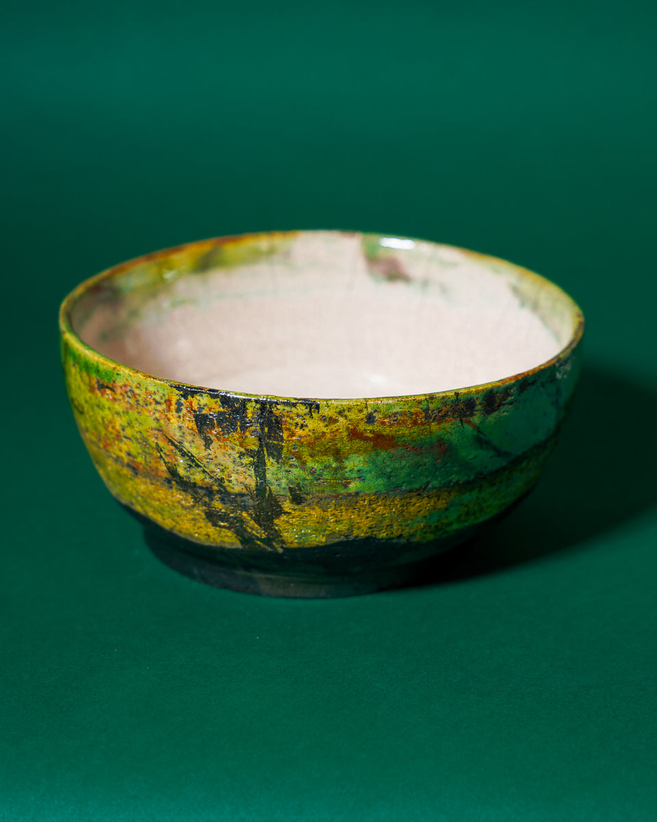 Summer Raku Tea Bowl