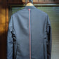 Thom Browne Navy Wool Mohair RWB Selvedge Blazer